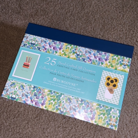 NIB Burgoyne 25 Handmade All Occasion Greeting Cards - Picture 2 of 10